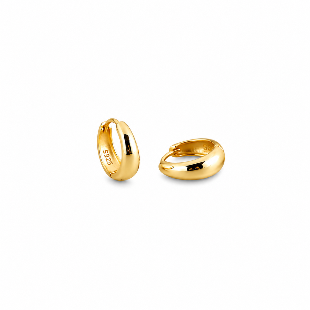 925 Sterling Silver Hoop Earrings