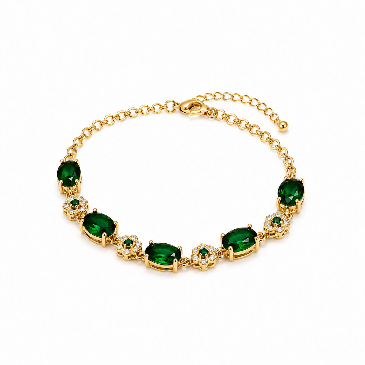 Luxury Emerald Bracelet